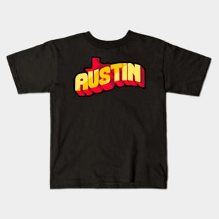 Austin Fresh (Dark) Kids T-Shirt